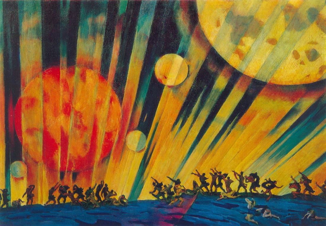 New Planet, 1921 by Konstantin Yuon.  Tretyakov Gallery, Moscow