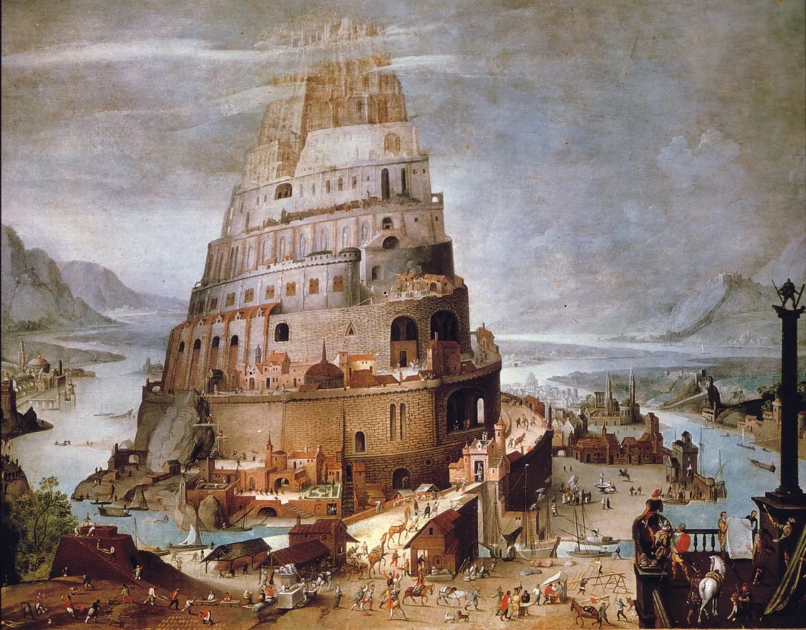 Hendrick van Cleve -Tower of Babel 1563 Kröller-Müller Museum