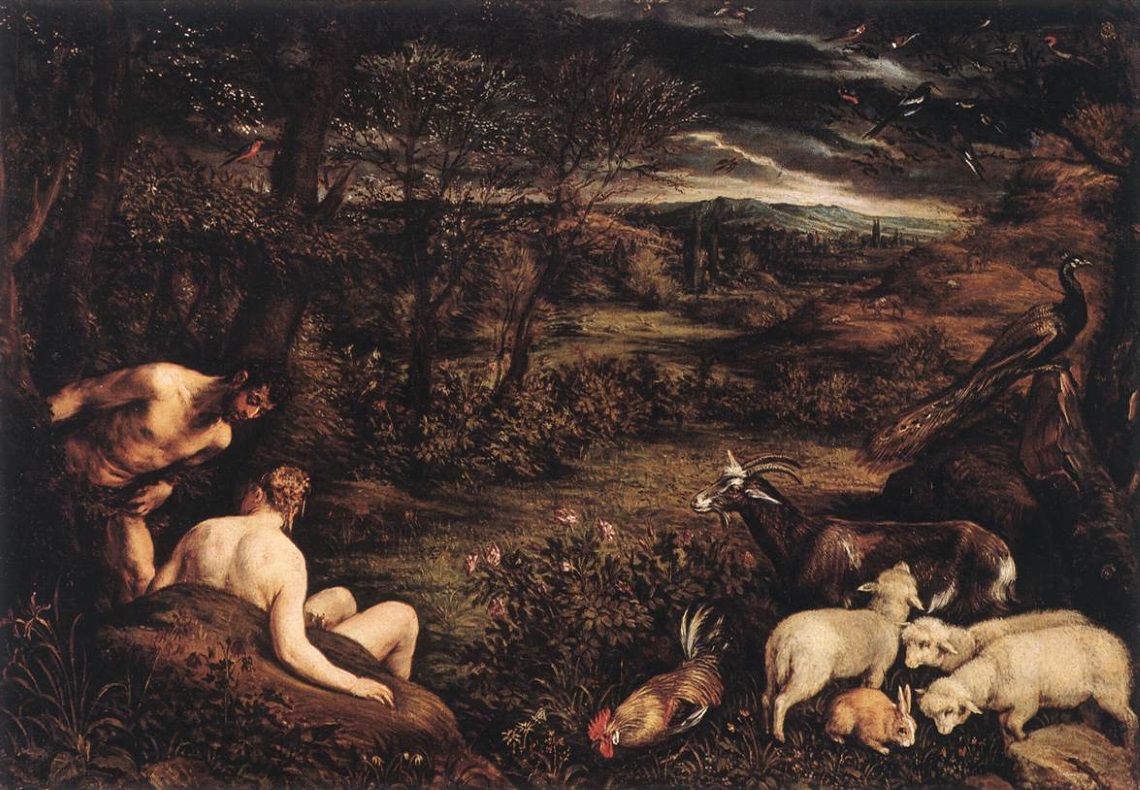Garden of Eden 1570 - 1573, Jacopo Bassano