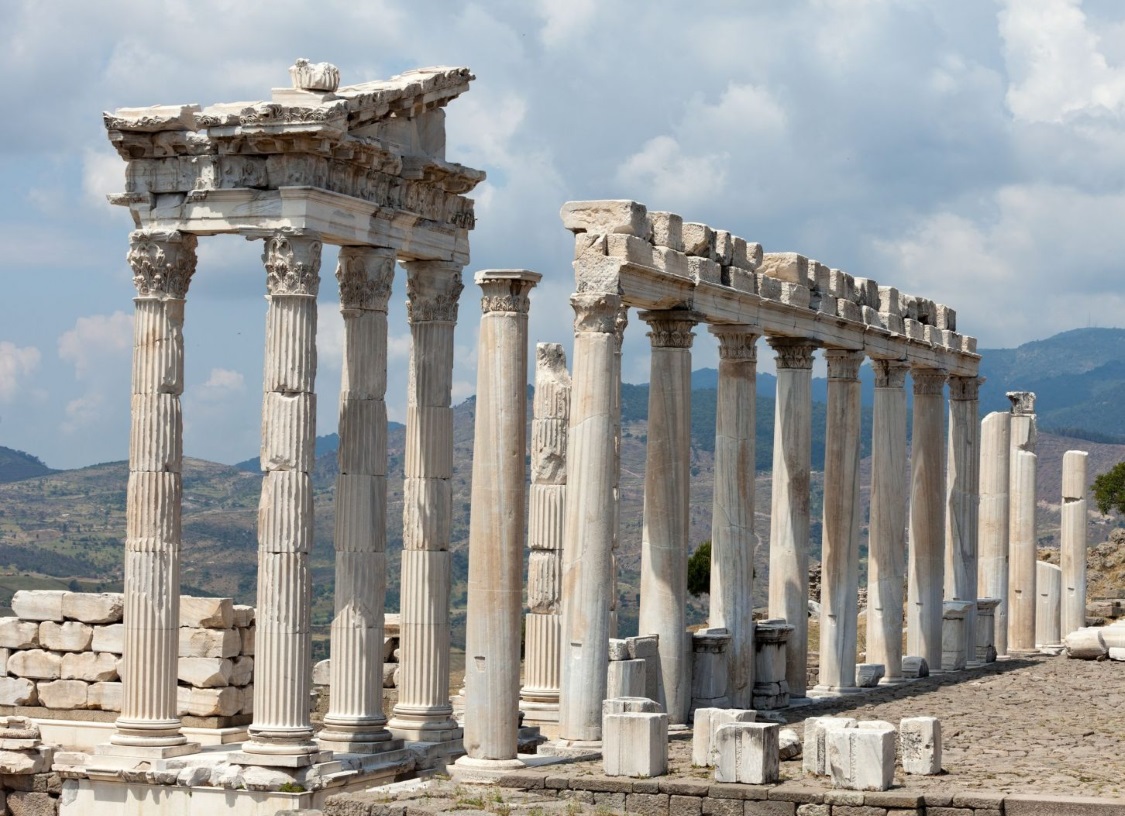  Columns of Pergamon, Turkey
