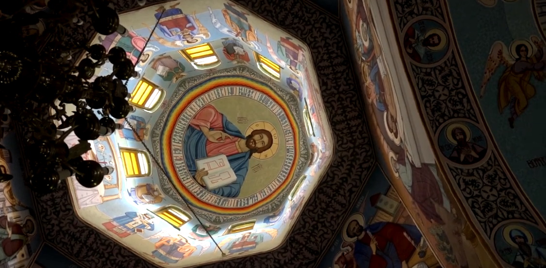 Pantocrator in a Romanian Monastery