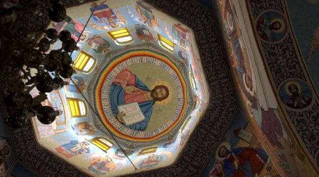 Pantocrator in a Romanian Monastery